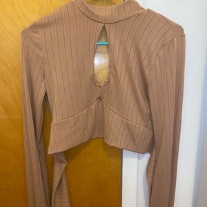 Formal Bohoo crop top